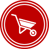 Wheelbarrow symbol