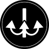 Fishing hook angler icon