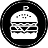 Burger Icon Circle