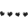 heart hearts grey scars