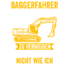 Baggerfahrer Job Baumaschine Geschenk