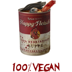 Veganer Grusel mit Happy Fleisch - 100% Vegan