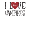 I love vampires - blood