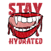 Restez hydraté - vampire