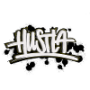 Lettrage de graffiti Hustla