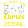 Curves as a triple integral