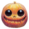 Pumpkin Head For Halloween