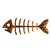 mordu de pêche
