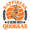 Quokka Glück Kurzschwanzkänguru