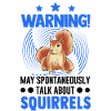 Warning Squirrel Gray Squirrel