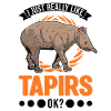 J’aime beaucoup Tapirs