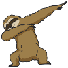 Dabbing Sloth Gift Idea