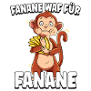 Affe Banane