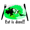 Eat is done!! (green)