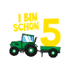 Ich bin schon 5