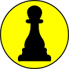Runner Bauer Chess Piece