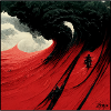 red sky