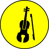 Violin icon icon