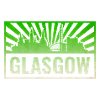 Glasgow Skyline Grunge Green