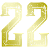 22 Symbole numérique