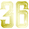36 Symbole numérique