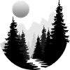 Landscape Round Geometric shape