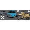 Hirondelle Trabbi Barkas // Illustration