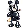 Teddy Bear Skeleton