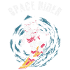 Surf Astronaute Space Rider Surfer