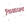 Penelope names personalized