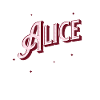 Alice name personalized
