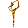 danseuse étoile or