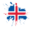 Iceland Flag Spot Design