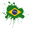 Brazil Flag Spot Design