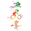 Aquarelles Femmes Triathlon