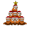 Red Panda Christmas Tree