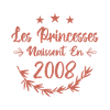 Les princesses naissent en 2008
