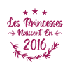 Les princesses naissent en 2016
