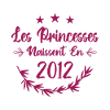 Les princesses naissent en 2012