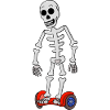 Spooky Hover Bones