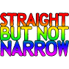 Straight But Not Narrow