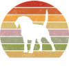Dachshund Retro Dog Dogs