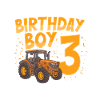 Bithday boy 3 tracteur