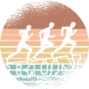 Retro Sunset Runner Trio