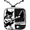 TV Rocker Cat