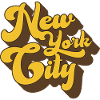 New Yotk City Retro Design