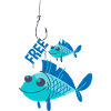 Poissons bleus en liberté