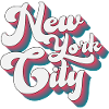 New Yotk City Retro Design