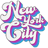 New Yotk City Retro Design