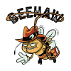 Beehaw Bee with Cowboy Hat Yeehaw